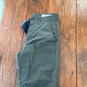 Army green rag and bone tech chino fit 2 size 30